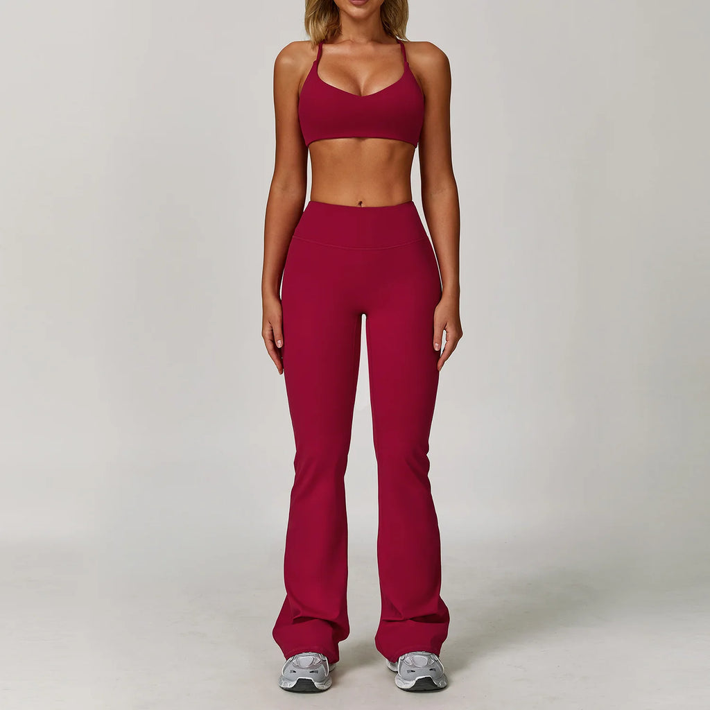 2/3PCS Yoga Suit Sports Set Gym Set Women Tracksuit Running Workout Clothes Long Sleeve Sports Bra Athletic Wear Yoga Clothing - Matrix-studios.com