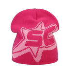 Y2K Letter Knitted Winter Autumn Beanie Cap Men Women Kanye Beanies Gorras Hombre Top Warm Skiing Hat Ear Hats Hip Hop Skullcap - Matrix-studios.com