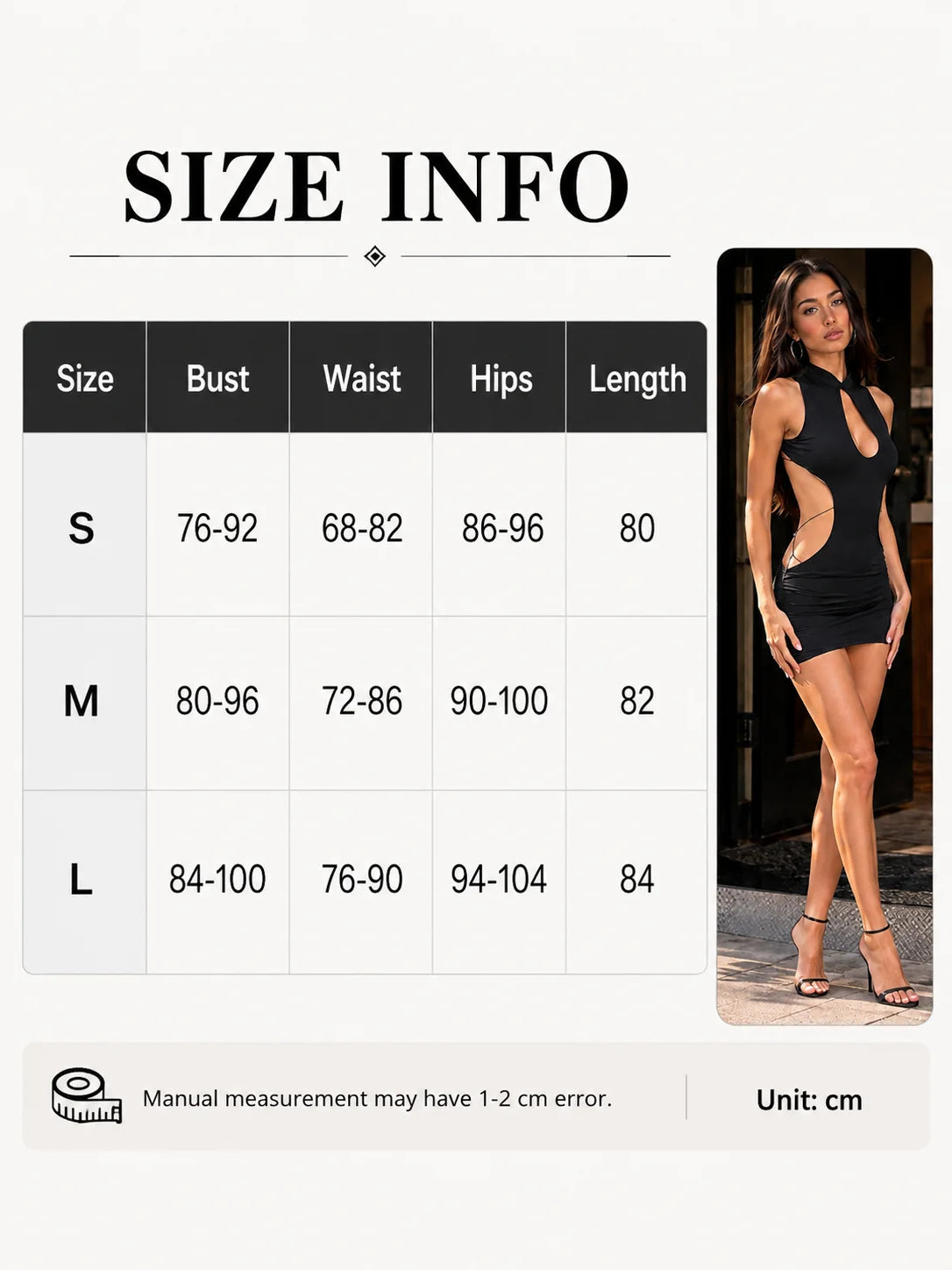 Women Bodycon Mini Dress High Neck Keyhole Cutout Sides Lace‑Up Back with Butterfly Charm Ruched Sleeveless Party Clubwear Nightout Dresses - Matrix-studios.com