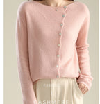 Autumn Winter Sweater Women Elegant Button Design Knitted Cardigans For Women Casual Sweaters - Matrix Studios