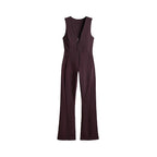 Chic Hooded One Piece Women's Winter Ski Suits Belt Stand Collar High Waist Pockets Overall Jumpsuits 2026 New Lady Warm Skiwear - Matrix Studios