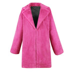 Faux Leather Winter Sheepskin Coat For Women Outwear Women's Warm Suit Teddy Bear Women's Jackets Autumn Faux Fur Coats - Matrix Studios