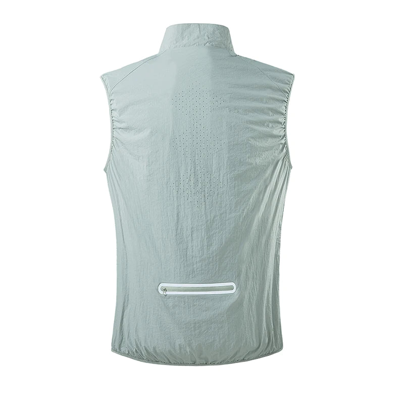JNLN Men's Women's Fishing Vest Summer Mountaineering Camping Hiking Running Vests Waterproof Self-Storage Sleeveless Jacket - Matrix Studios