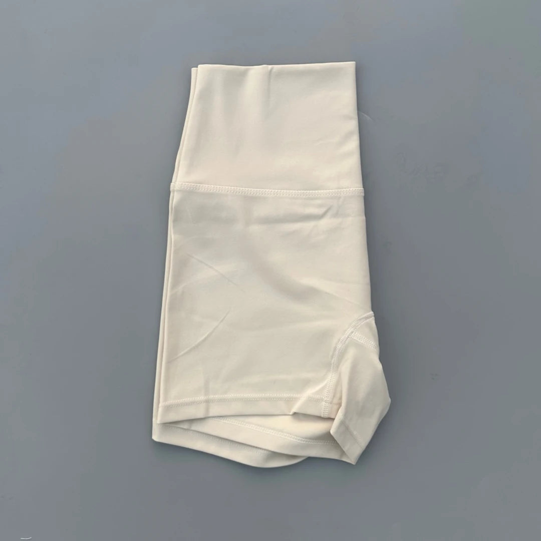 Sexy Solid Color High Waist Athletic Yoga Short Leg Cycling Women Fitness Sport Short Comprehensive Training Jogging Squat Proof - Matrix Studios