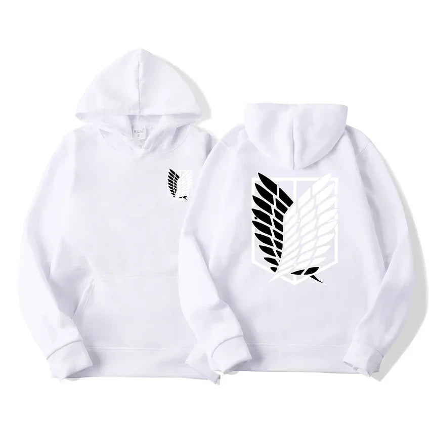 Japan Anime Attack on Titan Men Hoodies Spring Autumn Hip Hop Casual Pullover Top Hoodie Fashion Sweatshirts Jogging Sportswear - Matrix Studios