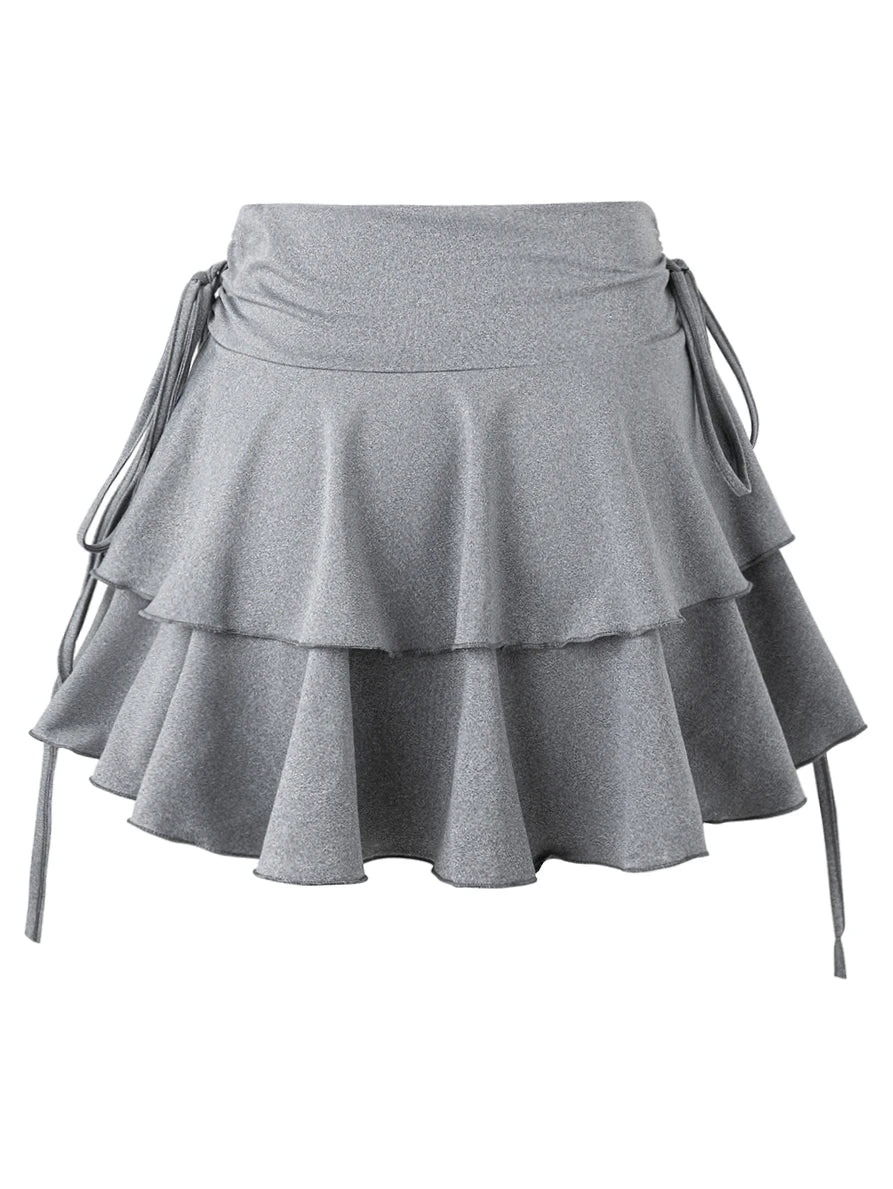 New Solid Color Skirt Women Summer Fashion Outdoor Versatile High Waist Slim Fit Elastic Waist Short Skirt Goods In Stock - Matrix-studios.com