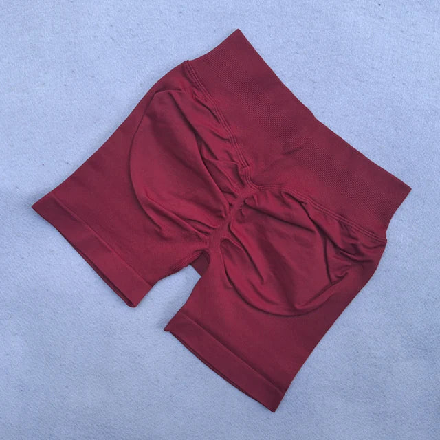 2 Pieces Yoga Set Women Backless Halter Tops High Waist Seamless Shorts Gym Suit Fitness Clothes Sportswear Workout Sets - Matrix-studios.com