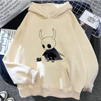 Hollow Knight Hoodies Men Korea Ulzzang Grunge Y2k Aesthetic Fmale Autumn and Winter Pullover Hoddies Graphic Streetwear - Matrix Studios