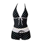 Women'S Swimsuit 2 Piece Polka Dot Tankini Swimsuit For Women Cute Bikini Top With Boyshorts Triangle Bathing Suit For Women - Matrix-studios.com