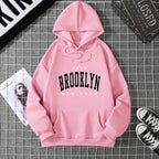 2025 Winter New Women's Hoodie High Street Unisex style Double Pockets Sweatshirts Outerwear Plus-Size Women's Clothing CYXX227 - Matrix Studios