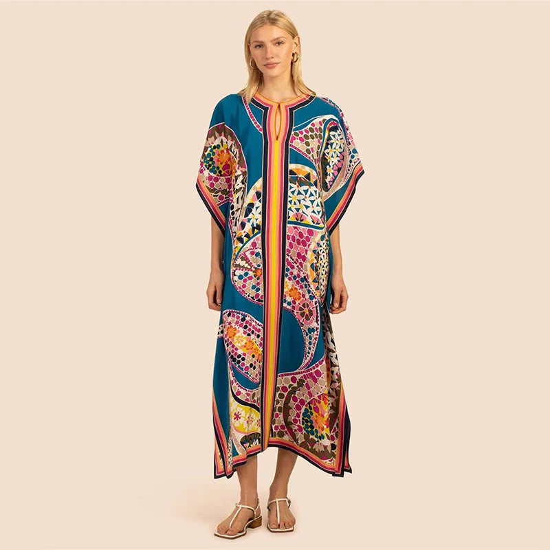 Beach Outfits for Women Cover-ups Swimsuit Bathing Suit Maxi Dress Summer Clothe Plus Size Swimwears - Matrix Studios