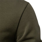 AIOPESON Cotton-blend Mens Crew Neck Solid Color Sweatshirts Pullover Casual Sport Sweatshirt for Men - Matrix Studios