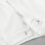 Light Luxury White Women Wide Leg Pants Spring and Autumn Temperament Versatile Commuting Leisure High Waist Straight Leg Pants