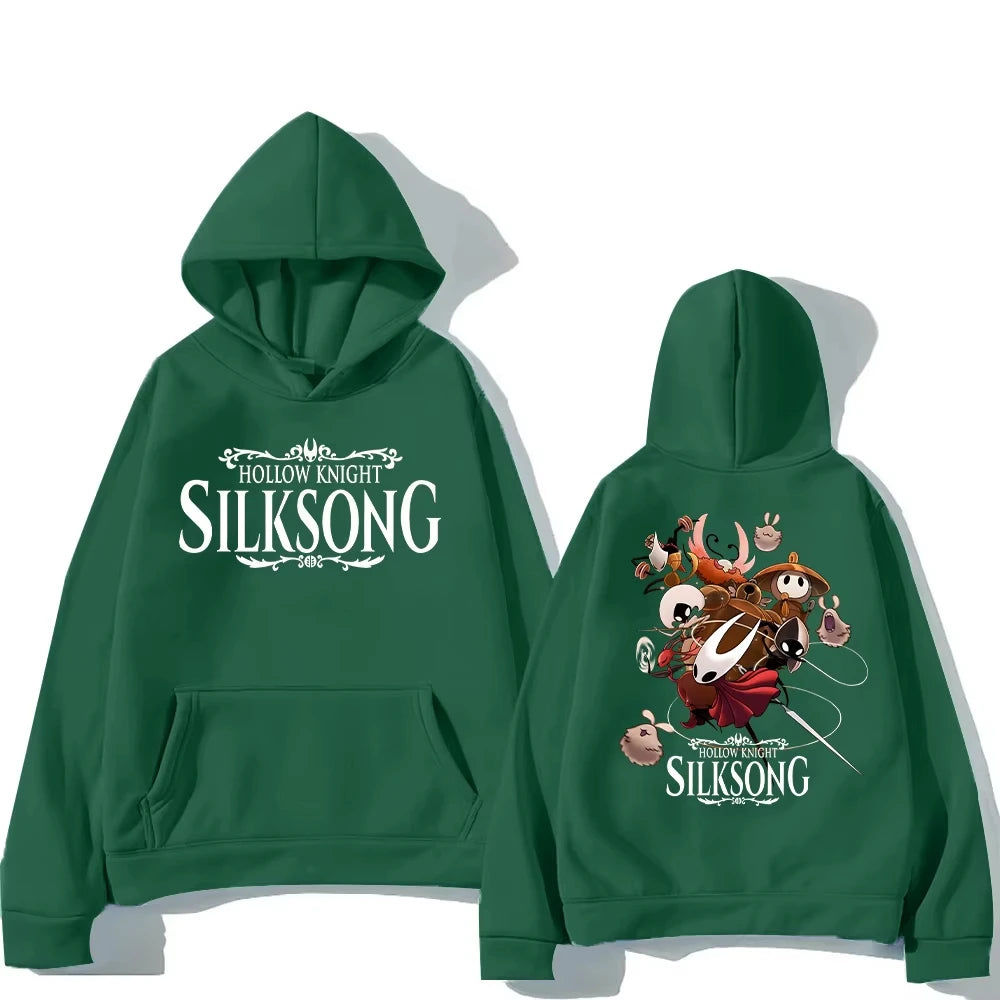 Hollow Knight Silksong Hot Game Hoodies Long Sleeve Fashion Casual Pullovers High Street Women Men Sweatshirt Fashion Streetwear - Matrix Studios