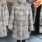 Fancy Rani Real Mink Fur Coat Natural Women Winter Long Leather Jacket Luxury Female Clothes  2023 Mink Fur Coat Women Promotion - Matrix Studios