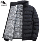 Men's Parka Men's Jacket Winter New down Jacket Solid Color Warm Jackets Men Business Leisure Coat Teenager Coats 96188 - Matrix Studios
