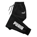 Letter Print Women Pants Autumn Winter New Sport Jogging Trousers Fitness Loose Fit Clothing Solid Color Outfit Streetwear Pants - Matrix-studios.com