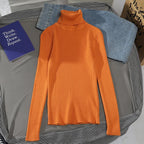 Heliar Women Fall Turtleneck Sweater Knitted Soft Pullovers Cashmere Jumpers Basic Soft Sweaters For Women 2026 Autumn Winter - Matrix-studios.com