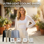 Ice Silk Knitted Cardigan Jacket Women Summer Shawl Sunscreen Outer Layer Thin Vest Air Conditioning Shirt Short Coat - Matrix Studios