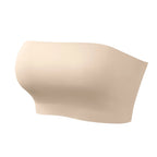 Sexy Seamless Strapless Tube Top Bra Women's Half Cup Ultra Thin Silicone Non-slip Underwear Off-the-shoulder  Dress Lingerie - Matrix Studios