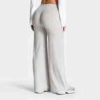 Charming Pro Scrunch Straight Leg Pants Butt Lifting Sculpting Wide Leg Leggings Gym Yoga Jogging Push Up Women Baggy Sweatpants - Matrix-studios.com