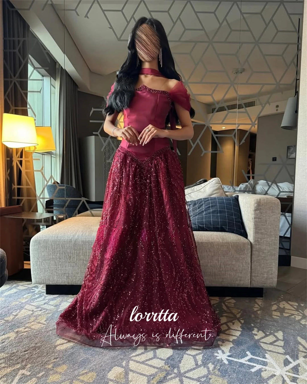 Lorrtta Customized Special Occasion Dress Evening Luxury Dress 2026 Sharon Happy Evening Dresses prom dresses فساتين سهرة - Matrix-studios.com