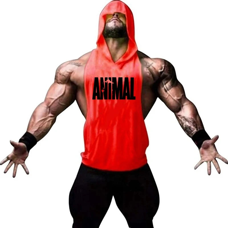 Men's Vest Sleeveless Sweatshirt Gym Top Men Man Sleeveless Shirt Bodybuilding Fitness Clothing T-shirt Singlets Singlet Clothes - Matrix Studios