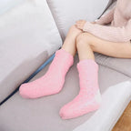 Thickened Winter Women Thermal Cashmere Socks Floor Socks Women's Carpet Home Plus Socks Velvet Sleep Socks Slippers Leg Cover - Matrix Studios