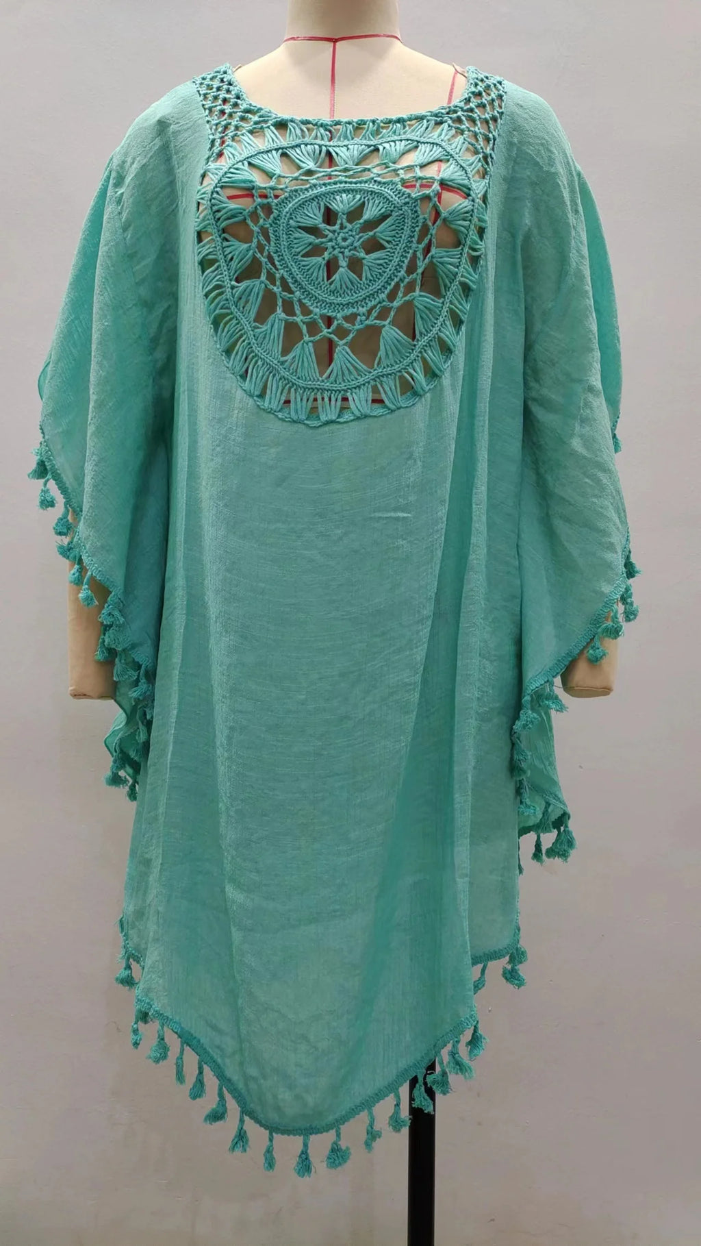 CROCHET BIKINI-Women's Sexy Swimsuit Cover Up Dress Summer Bathing Suit Beachwear Shirt Cover-ups for Women - Matrix Studios