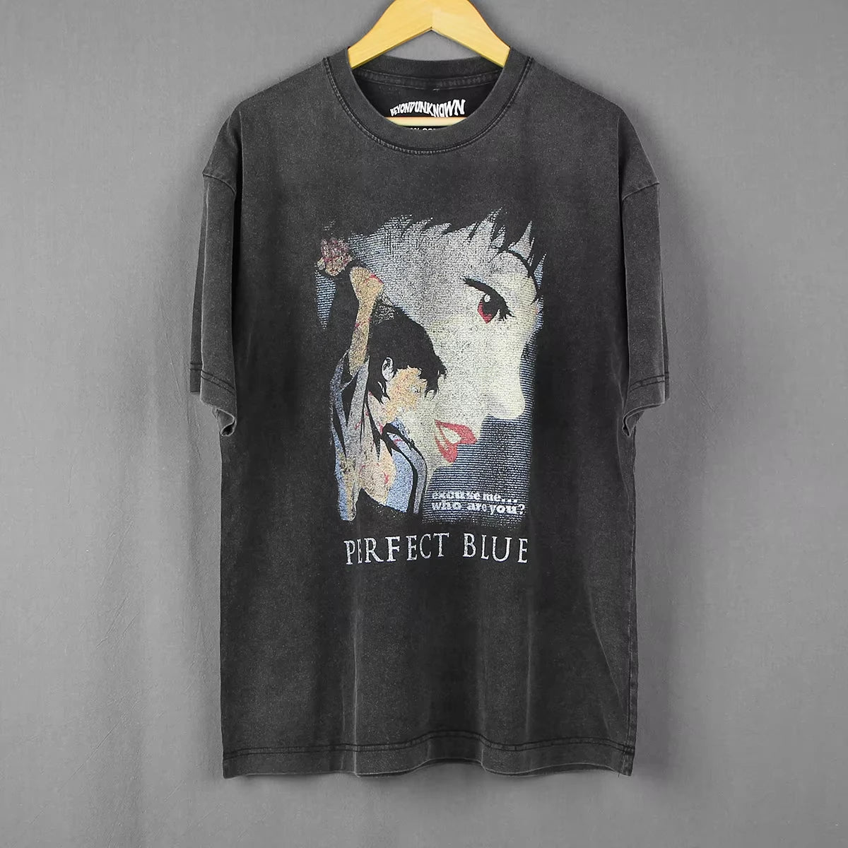 Perfect Blue T-Shirt Japanese Anime Satoshi Kon Paprika Millennium Actress Tokyo Godfathers Men's Women Short Sleeves Shirt - Matrix-studios.com