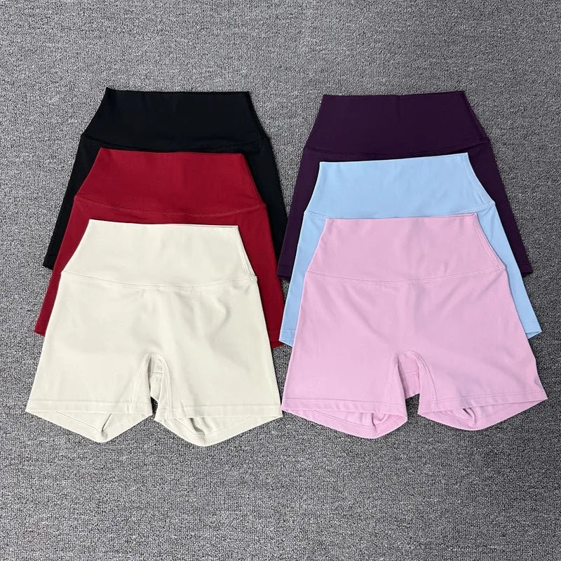 Summer Hot Sale Yoga Shorts High Waist Breathable Quick Drying Yoga Short Pants Fitness Running Cycling Workout Gym Clothing - Matrix Studios