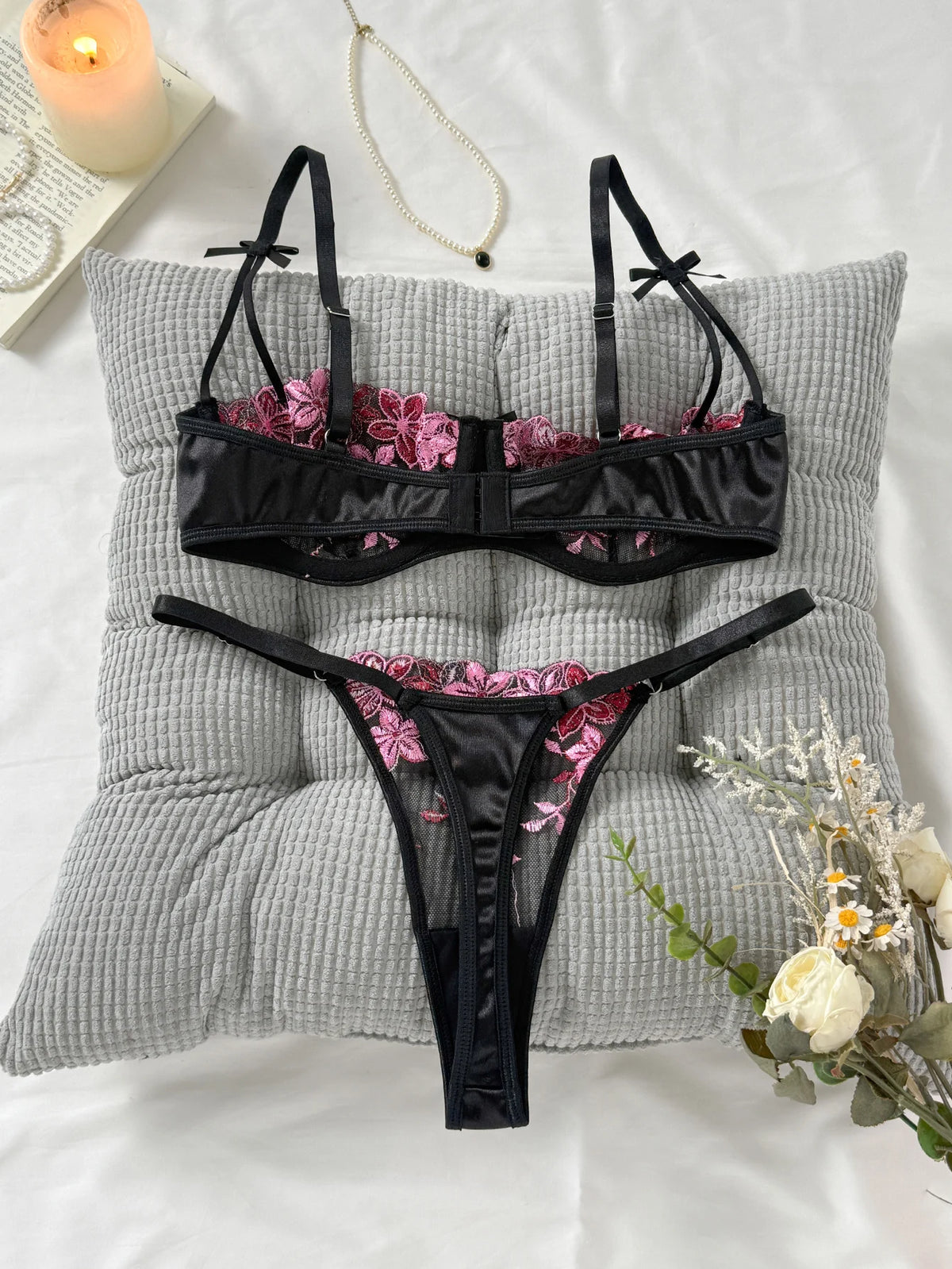 Valentine's Eve Light Purple Danube Group Ladies Sexy Lingerie Bra Women's Suit - the Temptation of a Seductive Night - Matrix-studios.com