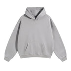 ZODF New Thick 350gsm Fleece Hooded Hoodies For Men Unisex Winter Oversized Loose Basic Solid Sweatshirts Pullovers Coats HY0631 - Matrix Studios