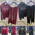Quality Real Picture Sweatshirt Casual Pants Ink Splatter Waist Ripped Hole Drawstring Sports Satoshi Nakamoto Sweatpants - Matrix-studios.com