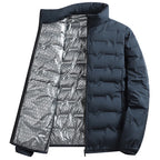 Men's Parka Men's Jacket Winter New down Jacket Solid Color Warm Jackets Men Business Leisure Coat Teenager Coats 96188 - Matrix Studios
