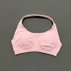 Sports Bra Women Seamless Yoga Halter Bra Top High Support Open Back Bra Fitness Push-up Activewear Workout Gym Underwear - Matrix-studios.com