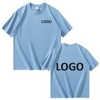 Customized 100% Cotton Printed T-shirts Men Fashion Short Sleeve O-neck Tshirt Women Personality Streetwear Tee Tops Camiseta