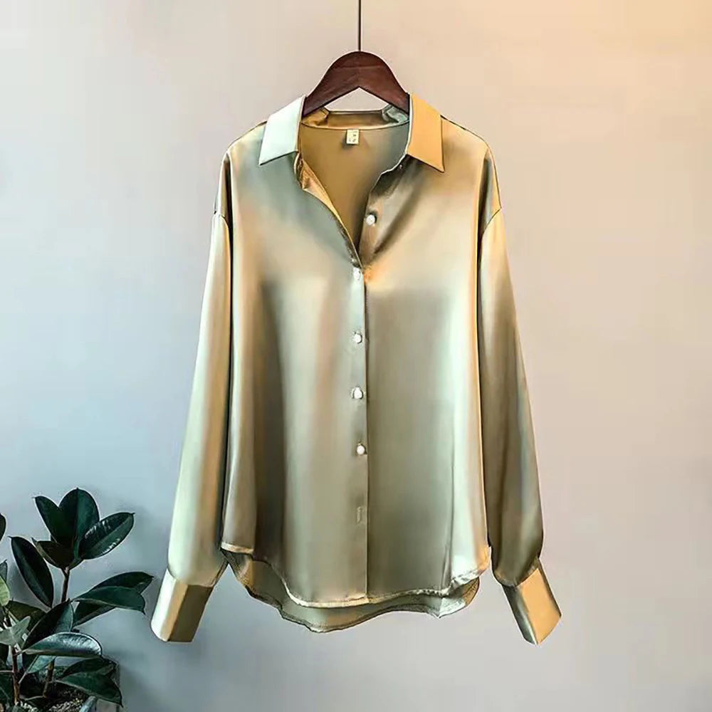 2025Spring Shirt And Blouses New Sweater Cardigans Woman Top Knitted Korean Long Sleeve Lapel Button Elegance Sweet Casual Coats - Matrix-studios.com