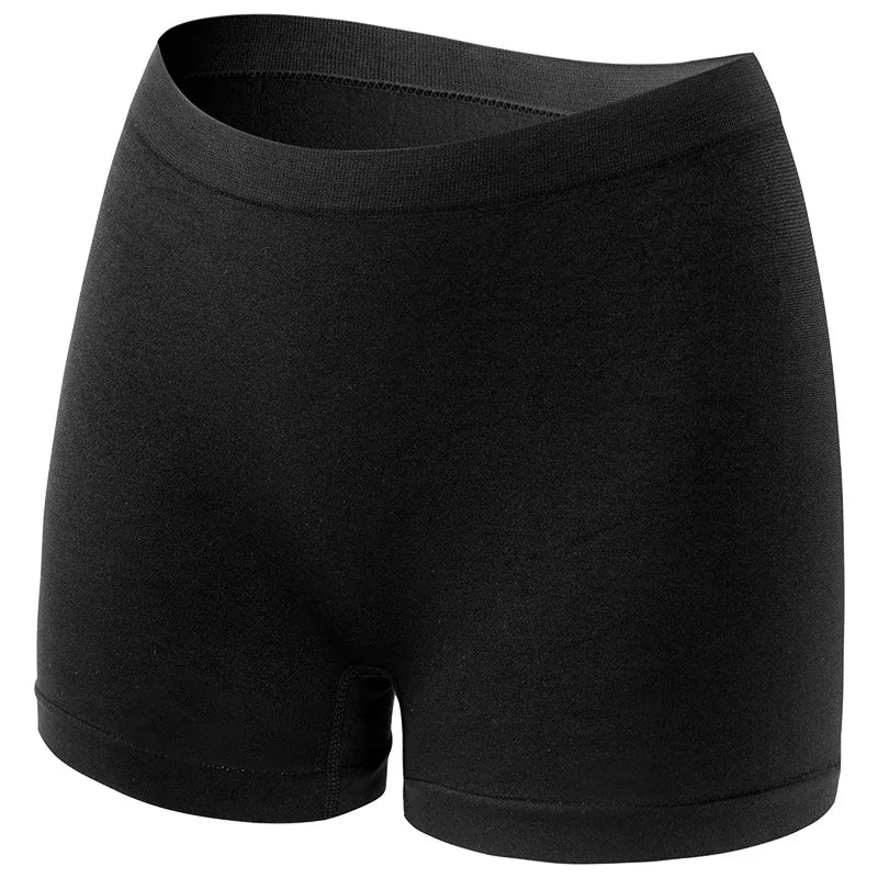 1 Pack Women Seamless Boyshort Panties Anti-Chafing Safety Shorts Sports Stretchy & Soft Underwear Sexy Lingerie Intimates S-5XL - Matrix Studios