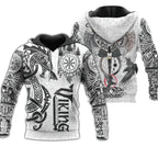 2024 New Hoodie 3d Viking Harajuku Print Pullover Men's Hooded Sweatshirt Oversized Vintage Male Clothing Fall Long Sleeve - Matrix Studios