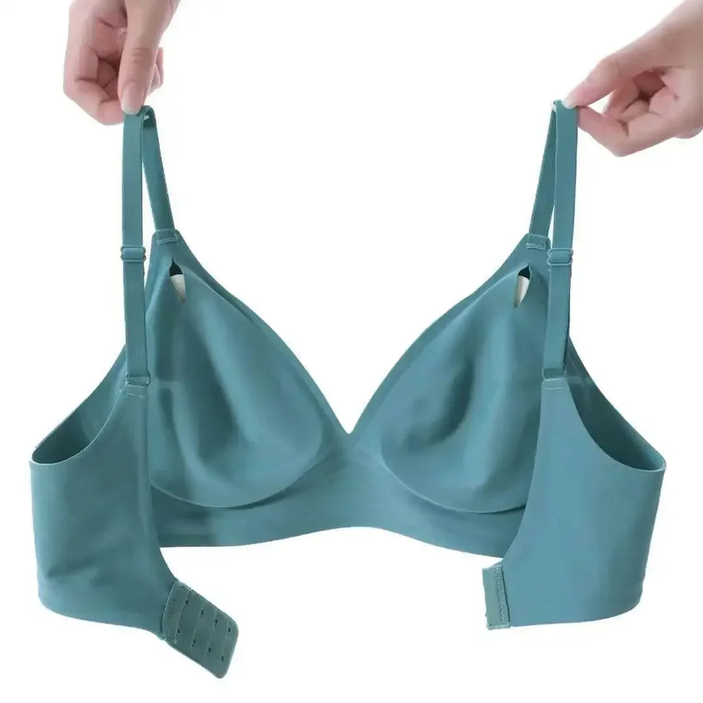 Latex Jelly Underwear Seamless Bras for Woman Wireless Sleep Removable Padded Bralette One Piece Brassiere No Wire Comfortable - Matrix Studios