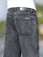 Loose Wide-leg Men's Thin Jeans Lyocell Soft Drape Fabric Comfort Trousers Spring Summer Fashion Brand Washing Denim Pants - Matrix Studios