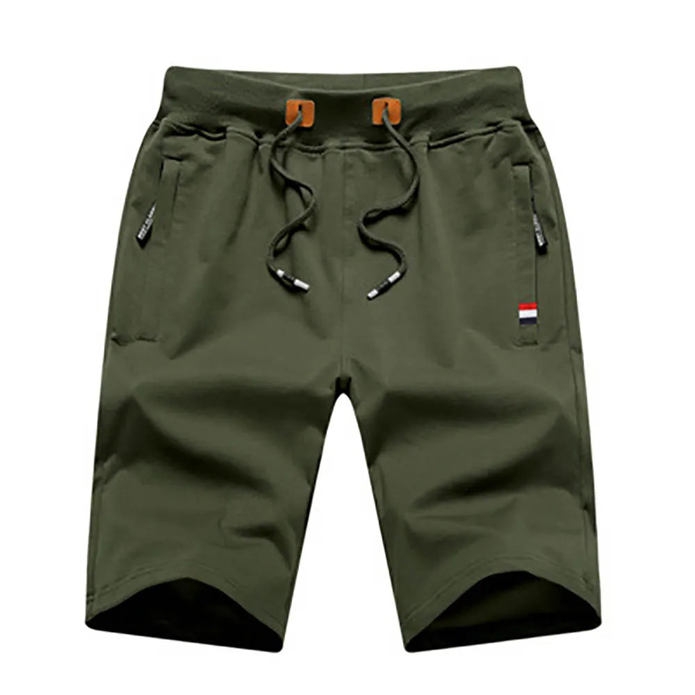 New Men's Shorts Summer Breeches Cotton Casual Sweat Men Hip Hop Streetwear Loose Jogger Shortspocket Beach Short Pants