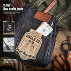 Maden Retro 11.6oz Selvedge Raw Denim Jeans Tapered Regular Fit Cotton Jeans with Zipper Fly High Quality Versatile Men's Pants - Matrix Studios