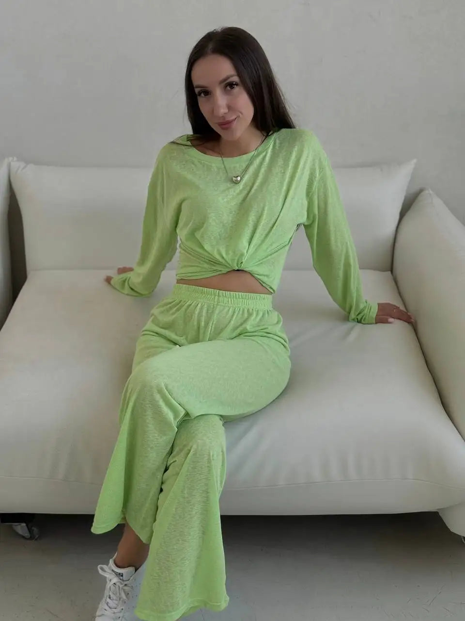 Hirsionsan 2025 Basic soft  T Shirts Women Summer autumn Long Sleeves Loose Bottom Tees Ladies Casual Knitted Soft Woman Tops - Matrix-studios.com