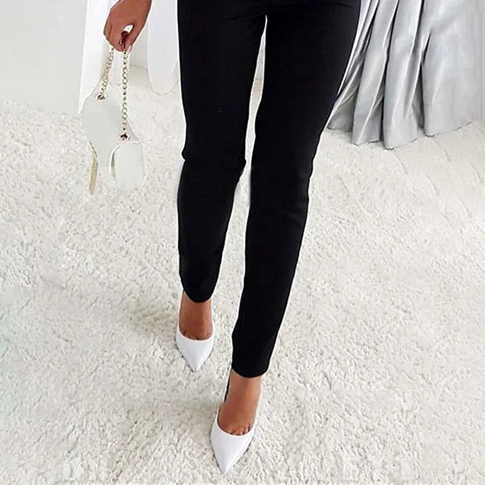 Jumpsuits Women One Piece V Neck Full Sleeve Tight High Waist Overalls Casual Sheath Long Pencil Pants Rompers Slim Fit Y2k - Matrix Studios
