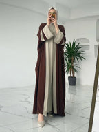 Eid Muslim Dress & Abayas for Women 2 Piece Set Musulman Ensembles Morocco Ramadan Caftan Abaya Kaftan Dubai Arab Long Robe 2024 - Matrix-studios.com