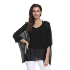 Women Blouses Plus Size Clothing Summer 2021 Novelty Bohemian Shirts Blusas Femininas Bohemian Style Women's Chiffon Tops Tees - Matrix-studios.com
