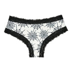 Underwear Women's Lace Edge Sexy Panties Gothic Style Lingerie Rose Skull Personalized Comfortable Breathable Triangle Pants - Matrix Studios