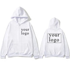 2024 New Fashion Your Own Design Brand Logo/Picture Personalized Custom Anywhere Men Women DIY Zipper cardigan hoodie - Matrix Studios